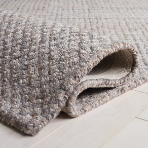 Safavieh Renewal Hand-Tufted Grey Area Rug — Low Profile Polyester Pile, Modern Calm Style For Living Rooms 4'-0" x 6'-0" RNW256F-4