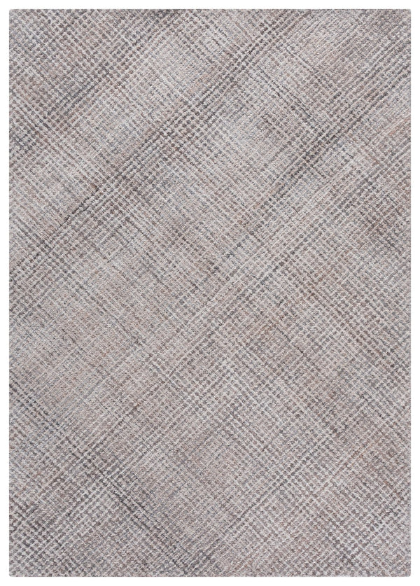Safavieh Renewal Hand-Tufted Grey Area Rug — Low Profile Polyester Pile, Modern Calm Style For Living Rooms 4'-0" x 6'-0" RNW256F-4