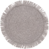 Safavieh Renewal 401 Hand Woven Braided Rug Taupe 6' x 6' Round