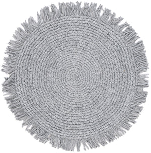Safavieh Renewal 401 Hand Woven Braided Rug Grey 6' x 6' Round
