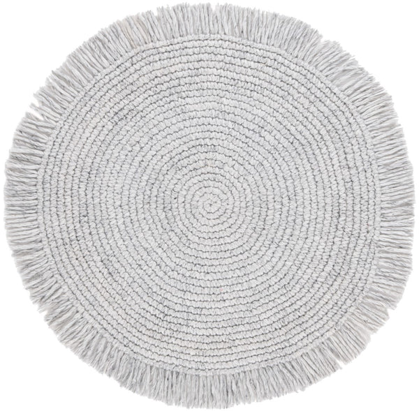 Safavieh Renewal 401 RNW401 Hand Woven Braided Rug Light Grey RNW401G-3R