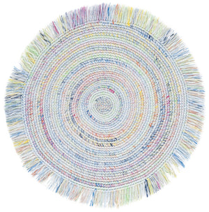 Safavieh Renewal Handwoven Area Rug In Elegant Ivory And Grey - Durable, Cozy, And Stylish For Any Space Green ,Yellow Pet Yarn Rnw402y-5r