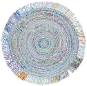 Safavieh Renewal Handwoven Area Rug In Elegant Ivory And Grey - Durable, Cozy, And Stylish For Any Space Green ,Yellow Pet Yarn Rnw402y-5r