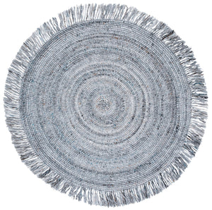 Safavieh Renewal Handwoven Area Rug In Elegant Ivory And Grey - Durable, Cozy, And Stylish For Any Space Ivory ,Black Pet Yarn Rnw402z-5r