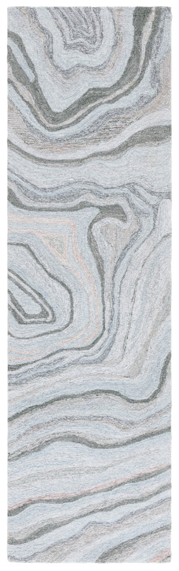Safavieh Renewal Modern Area Rug – Handcrafted Luxury With Marble-inspired Design For Elegant Interiors Grey 80% Polyester,20% Cotton Rnw501f-8
