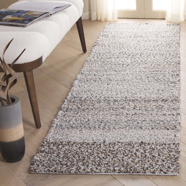 Safavieh Renewal Modern Area Rug - Exquisite Eco-friendly Design With Timeless Elegance For Any Space Natural ,Grey Pet Yarn Rnw601f-4