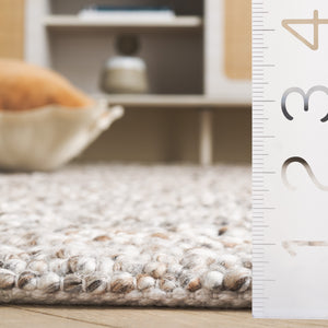 Safavieh Renewal Modern Area Rug - Exquisite Eco-friendly Design With Timeless Elegance For Any Space Natural ,Grey Pet Yarn Rnw601f-4