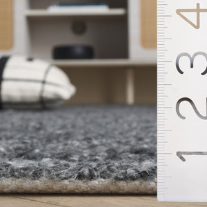 Safavieh Renewal Modern Area Rug - Exquisite Eco-friendly Design With Timeless Elegance For Any Space Charcoal Pet Yarn Rnw601h-4