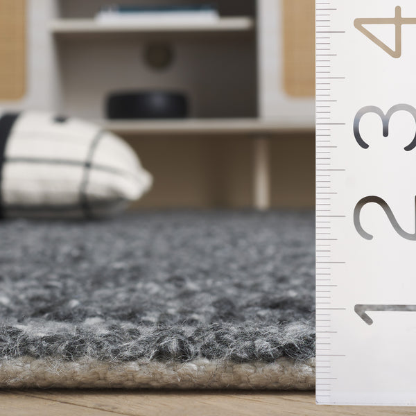 Safavieh Renewal Modern Area Rug - Exquisite Eco-friendly Design With Timeless Elegance For Any Space Charcoal Pet Yarn Rnw601h-4