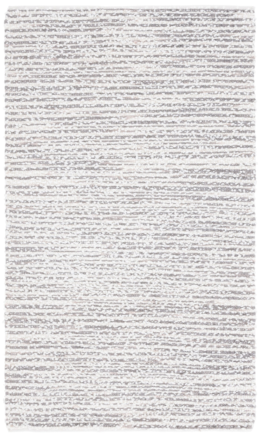 Safavieh Renewal Handwoven Elegant Rug In Grey And Ivory - Eco-friendly, Durable, And Stylish Home Accent Grey ,Ivory 80% Pet,20% Cotton Rnw701f-8