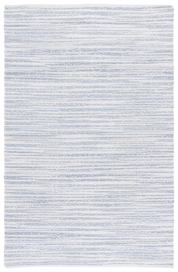 Safavieh Renewal Handwoven Elegant Rug In Grey And Ivory - Eco-friendly, Durable, And Stylish Home Accent Light Blue ,Ivory 80% Pet,20% Cotton Rnw701l-28