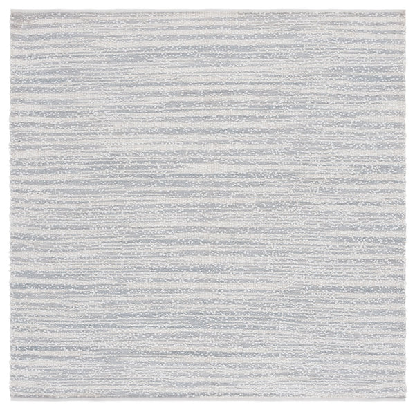 Safavieh Renewal Handwoven Elegant Rug In Grey And Ivory - Eco-friendly, Durable, And Stylish Home Accent Light Blue ,Ivory 80% Pet,20% Cotton Rnw701l-28
