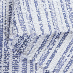 Safavieh Renewal Handwoven Elegant Rug In Grey And Ivory - Eco-friendly, Durable, And Stylish Home Accent Blue ,Ivory 80% Pet,20% Cotton Rnw701m-8