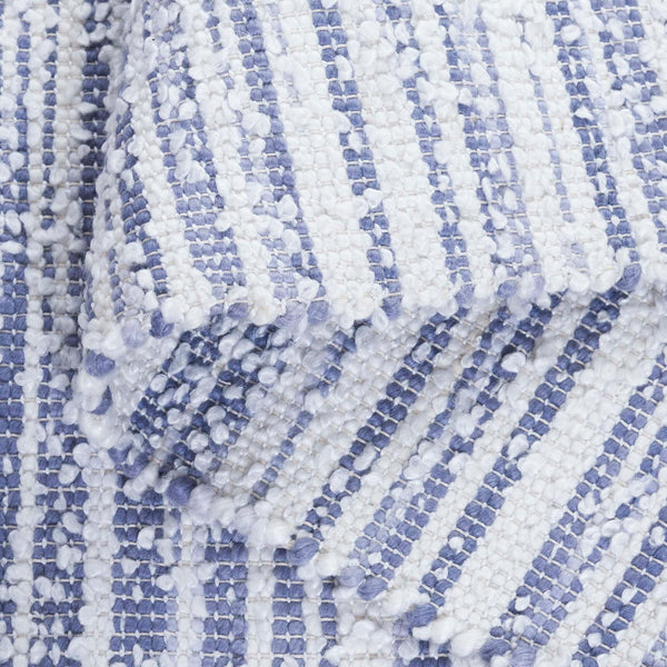 Safavieh Renewal Handwoven Elegant Rug In Grey And Ivory - Eco-friendly, Durable, And Stylish Home Accent Blue ,Ivory 80% Pet,20% Cotton Rnw701m-8