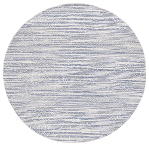 Safavieh Renewal Handwoven Elegant Rug In Grey And Ivory - Eco-friendly, Durable, And Stylish Home Accent Blue ,Ivory 80% Pet,20% Cotton Rnw701m-8