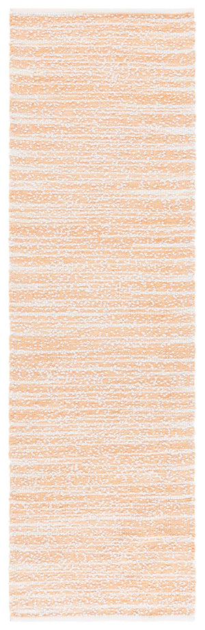 Safavieh Renewal Handwoven Elegant Rug In Grey And Ivory - Eco-friendly, Durable, And Stylish Home Accent Orange ,Ivory 80% Pet,20% Cotton Rnw701p-6r