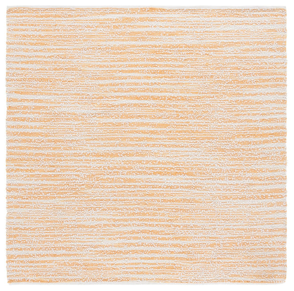 Safavieh Renewal Handwoven Elegant Rug In Grey And Ivory - Eco-friendly, Durable, And Stylish Home Accent Orange ,Ivory 80% Pet,20% Cotton Rnw701p-6r