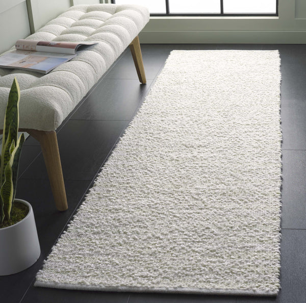 Safavieh Renewal Handwoven Elegant Rug In Grey And Ivory - Eco-friendly, Durable, And Stylish Home Accent Light Green ,Ivory 80% Pet,20% Cotton Rnw701w-28