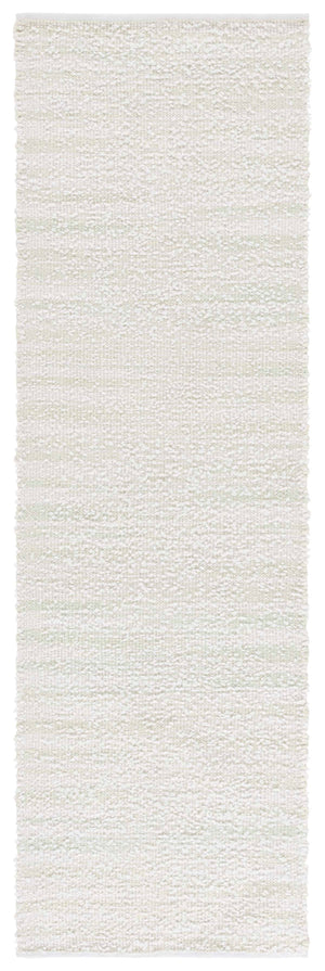 Safavieh Renewal Handwoven Elegant Rug In Grey And Ivory - Eco-friendly, Durable, And Stylish Home Accent Light Green ,Ivory 80% Pet,20% Cotton Rnw701w-28