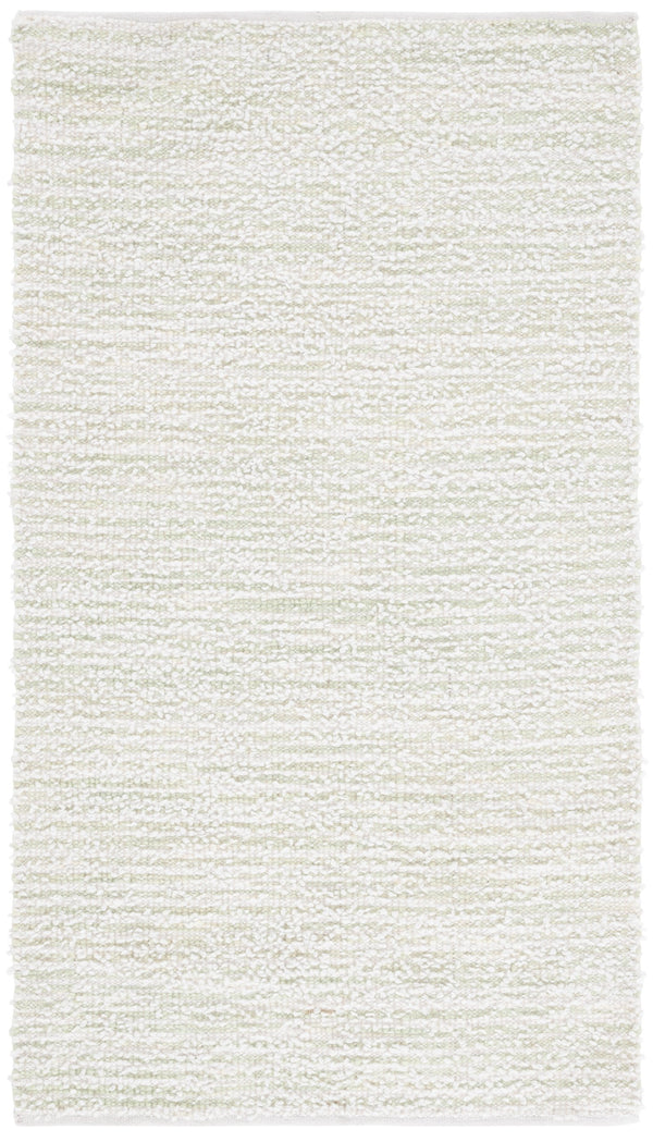 Safavieh Renewal Handwoven Elegant Rug In Grey And Ivory - Eco-friendly, Durable, And Stylish Home Accent Light Green ,Ivory 80% Pet,20% Cotton Rnw701w-28