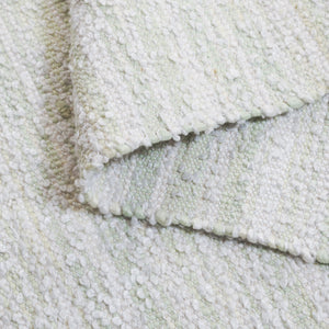 Safavieh Renewal Handwoven Elegant Rug In Grey And Ivory - Eco-friendly, Durable, And Stylish Home Accent Light Green ,Ivory 80% Pet,20% Cotton Rnw701w-28