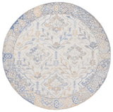 Renewal Hand Tufted Polyester Pile Round Area Rug - Modern Traditional Charm for Any Space