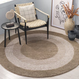 Safavieh Renewal 806t Brown Ivory Brown ,Ivory Polyester Pile Rnw806t-6