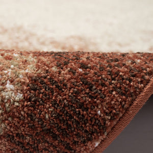 Trans Ocean Liora Manne Ariana Mystic Indoor Area Rug - Contemporary Abstract Design For Modern Spaces Rust Polypropylene Arn80923517