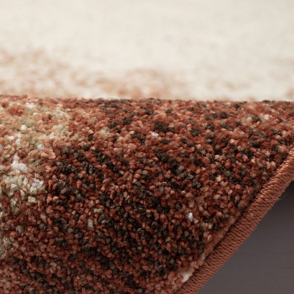 Trans Ocean Liora Manne Ariana Mystic Indoor Area Rug - Contemporary Abstract Design For Modern Spaces Rust Polypropylene Arn80923517