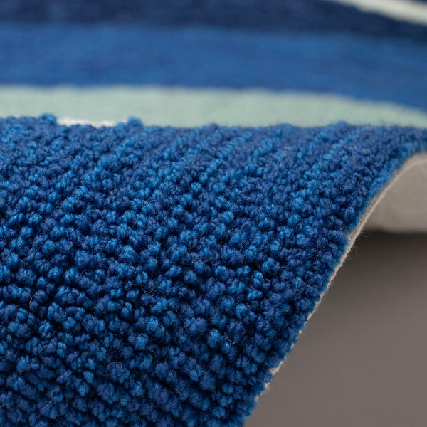 Trans Ocean Liora Manne Capri Jelly Fish Indoor/Outdoor Area Rug - Vibrant Coastal Design For Any Space Blue Polyester,Acrylic Capr8166504