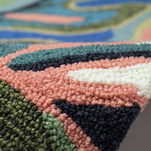 Trans Ocean Liora Manne Capri Indoor/Outdoor Rug - Vibrant Floral Geometric Design For Stylish Spaces Blue Polyester,Acrylic Cap57174004