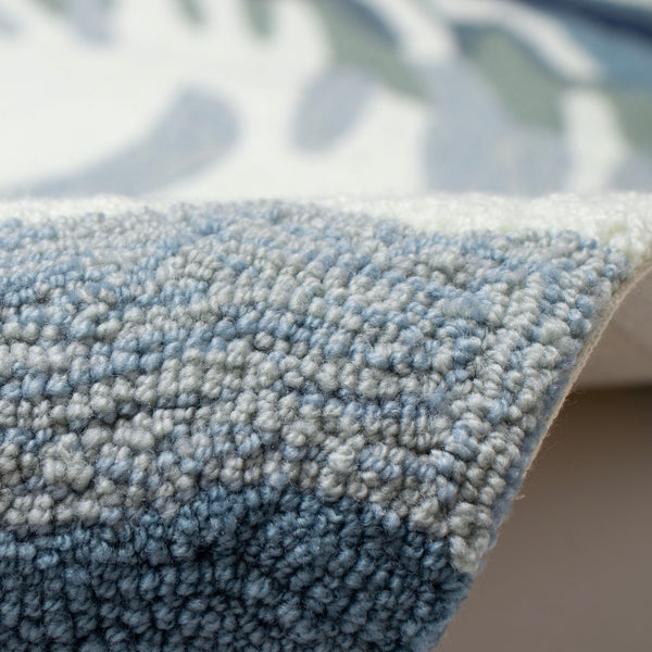 Trans Ocean Liora Manne Capri Wave Indoor/Outdoor Area Rug – Stunning Coastal Design For Elegant Spaces Blue Polyester,Acrylic Cap46175504