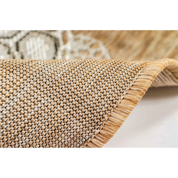 Trans Ocean Liora Manne Carmel Coastal Turtle Indoor/Outdoor Area Rug - Vibrant Beach Style For Any Space Natural Polypropylene,Polyester Cre45841312