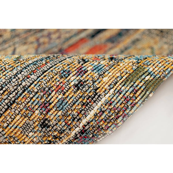 Trans Ocean Liora Manne Esencia Tribal Stripe Indoor/Outdoor Mat - Vibrant Southwestern Design For Any Space Black Polypropylene,Polyester Ecn23805748