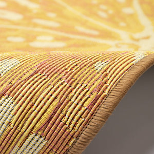 Trans Ocean Liora Esencia Lemon Indoor/Outdoor Mat - Whimsical Yellow Slice Design, 3'3" X 2'1" Half Round Yellow Polypropylene,Polyester Ecnh3961209