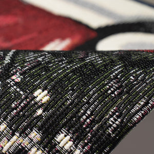 Trans Ocean Liora Manne Esencia Whimsical Truck Holiday Mat - Cheerful Snowman Design For Indoor & Outdoor Use Navy Polypropylene,Polyester Ecn34965547