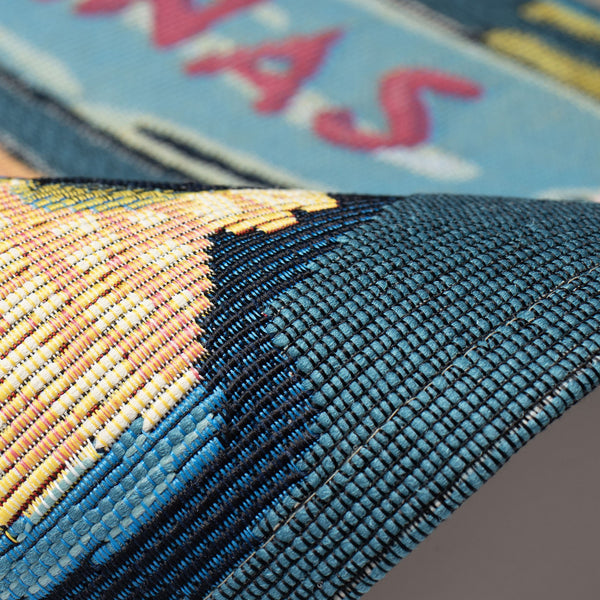 Trans Ocean Liora Esencia Indoor/Outdoor Non-slip Mat With Whimsical Summer Signs For Beach Vibes And Fun Multi Polypropylene,Polyester Ecnr5966144