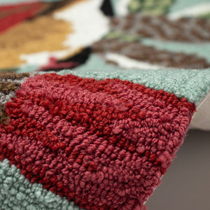 Trans Ocean Liora Manne Frontporch Cardinals Indoor/Outdoor Rug – Hand Tufted, Durable, And Weather Resistant Design Blue Polyester,Acrylic Ftp12153803