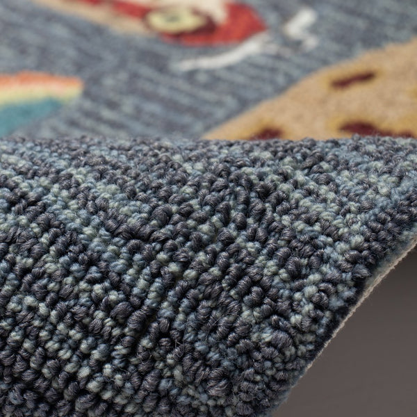 Trans Ocean Liora Manne Frontporch Hand-tufted Indoor/Outdoor Rug - Stylish Sports-themed Mat For Cabins Grey Polyester,Acrylic Ftp34242047