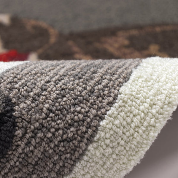 Trans Ocean Liora Manne Frontporch Good Dog Indoor/Outdoor Mat - Whimsical Holiday Design For Pet Lovers Grey Polyester,Acrylic Ftp34458647