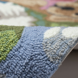 Trans Ocean Liora Manne Frontporch Pickled Pups Indoor/Outdoor Rug - Whimsical Pet Design For All Spaces Multi Polyester,Acrylic Ftp12465944