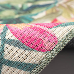 Trans Ocean Liora Manne Impressions Paradise Indoor Mat - Vibrant Floral Design For A Tropical Touch Indoors Multi Polyester Ipr23293144