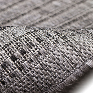 Trans Ocean Liora Manne Malibu Indoor/Outdoor Area Rug - Stylish Geometric Design For Any Space, Versatile Use Grey Polypropylene,Polyester Maus8822347