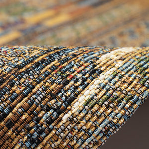 Trans Ocean Liora Manne Marina Tribal Stripe Indoor/Outdoor Pillow - Vibrant Geometric Accent For Any Space Gold Polypropylene,Polyester Mna45805709