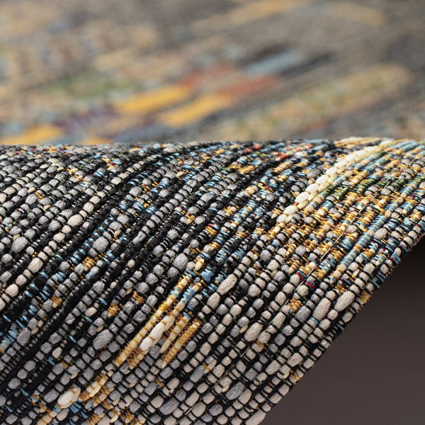 Trans Ocean Liora Manne Marina Tribal Stripe Indoor/Outdoor Pillow - Vibrant Geometric Accent For Any Space Black Polypropylene,Polyester Mna58805748