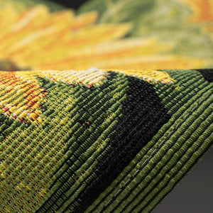 Trans Ocean Liora Manne Marina Sunflower Indoor/Outdoor Pillow - Vibrant Floral Design For Stylish Spaces Black Polypropylene,Polyester Mna69818448