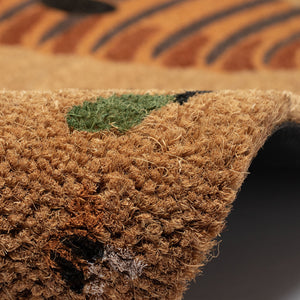 Trans Ocean Liora Manne Natura Honey I'm Home Outdoor Mat - Whimsical Bee Hive Design For Vibrant Entryways Natural Coir Ntr23222612