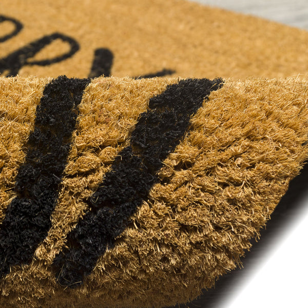 Trans Ocean Liora Manne Merry Christmas Santa Outdoor Mat - Festive 1'6" X 2'6" Coir Decor For Your Home Natural Coir Ntr12251412