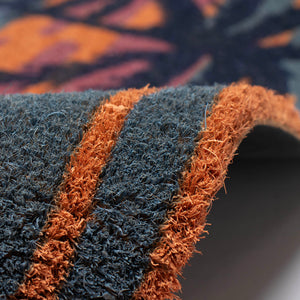 Trans Ocean Liora Manne Natura Sunset Outdoor Mat - Vibrant Twilight Scene With Tropical Trees For Your Space Multi Coir Ntr23254544