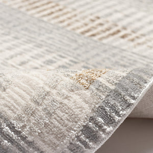 Trans Ocean Liora Manne Rialto Transitional Stripe Indoor Area Rug - Soft Texture & Elegant Design For Home Decor Natural Polyester Ral91689412